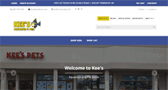 Desktop Screenshot of keesaquarium.com